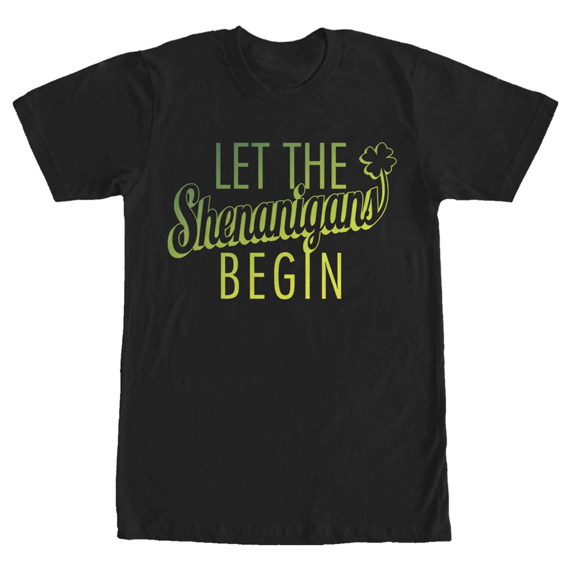 Men's Lost Gods St. Patrick's Day Let the Shenanigans Begin T-Shirt Men's Lost Gods St. Patrick's Day Let the Shenanigans Begin T-Shirt