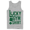Men’s Lost Gods St. Patrick’s Day Lucky Gym Shirt T-Shirt