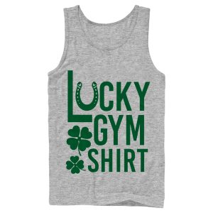 Men’s Lost Gods St. Patrick’s Day Lucky Gym Shirt T-Shirt