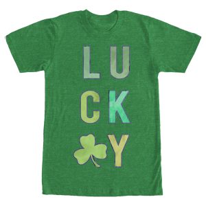 Men’s Lost Gods St. Patrick’s Day Lucky Tie-Dye Fill T-Shirt