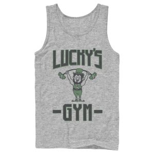 Men’s Lost Gods St. Patrick’s Day Lucky’s Gym Tank Top