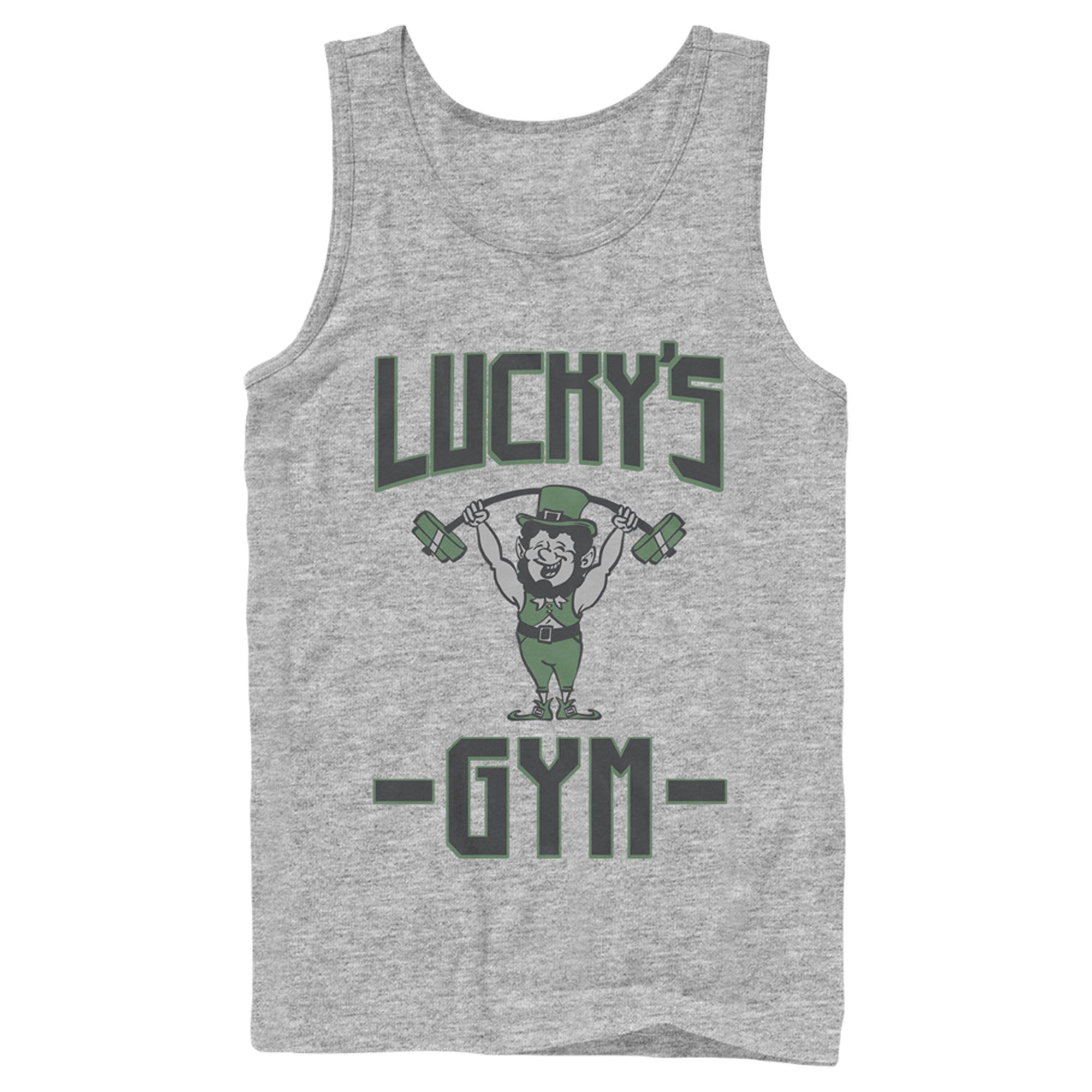 Men's Lost Gods St. Patrick's Day Lucky's Gym Tank Top Men's Lost Gods St. Patrick's Day Lucky's Gym Tank Top
