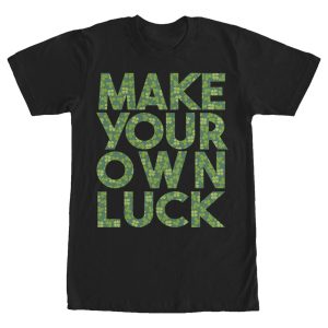 Men’s Lost Gods St. Patrick’s Day Make Your Own Luck T-Shirt