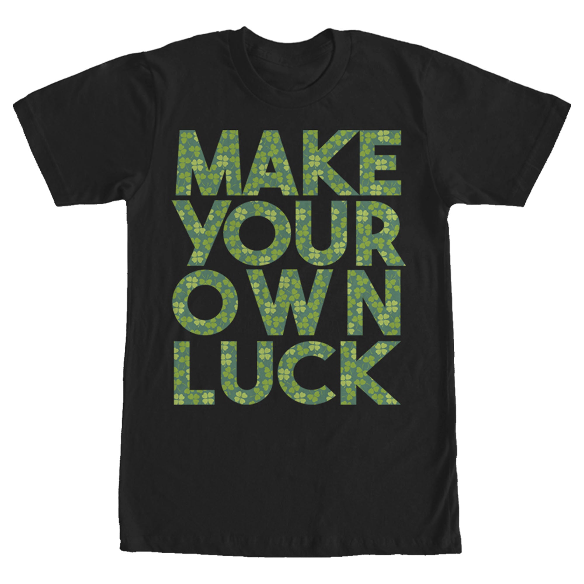 Men's Lost Gods St. Patrick's Day Make Your Own Luck T-Shirt Men's Lost Gods St. Patrick's Day Make Your Own Luck T-Shirt