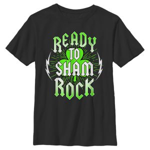 Men’s Lost Gods St. Patrick’s Day Ready to Sham Rock T-Shirt
