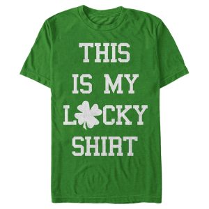 Men’s Lost Gods St. Patrick’s Day This is my Lucky Shirt T-Shirt