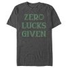Men’s Lost Gods St. Patrick’s Day Zero Lucks Given T-Shirt