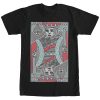 Men’s Lost Gods Striped King Playing Card T-Shirt