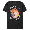 Men’s Lost Gods Such Shirt Much Coolness Dog Meme T-Shirt