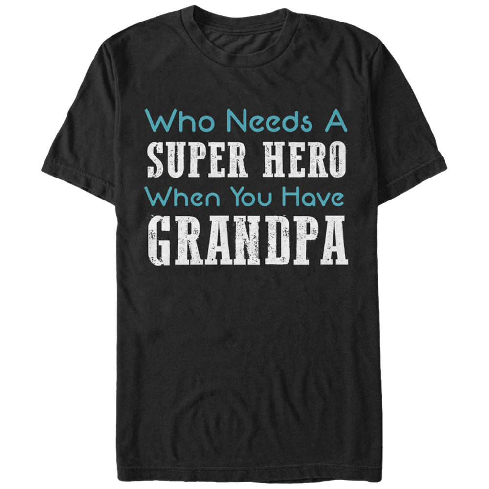 Men's Lost Gods Superhero Grandpa T-Shirt Men's Lost Gods Superhero Grandpa T-Shirt