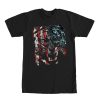 Men’s Lost Gods Tiger Growl American Flag T-Shirt