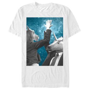 Men’s Lost Gods Unicorn Space High Five T-Shirt