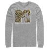 Men’s MTV Cheetah Print Logo Long Sleeve Shirt