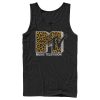 Men’s MTV Cheetah Print Logo Tank Top