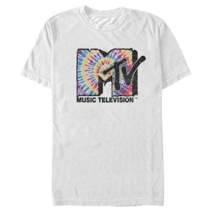 Men’s MTV Groovy Tie-Dye Logo T-Shirt