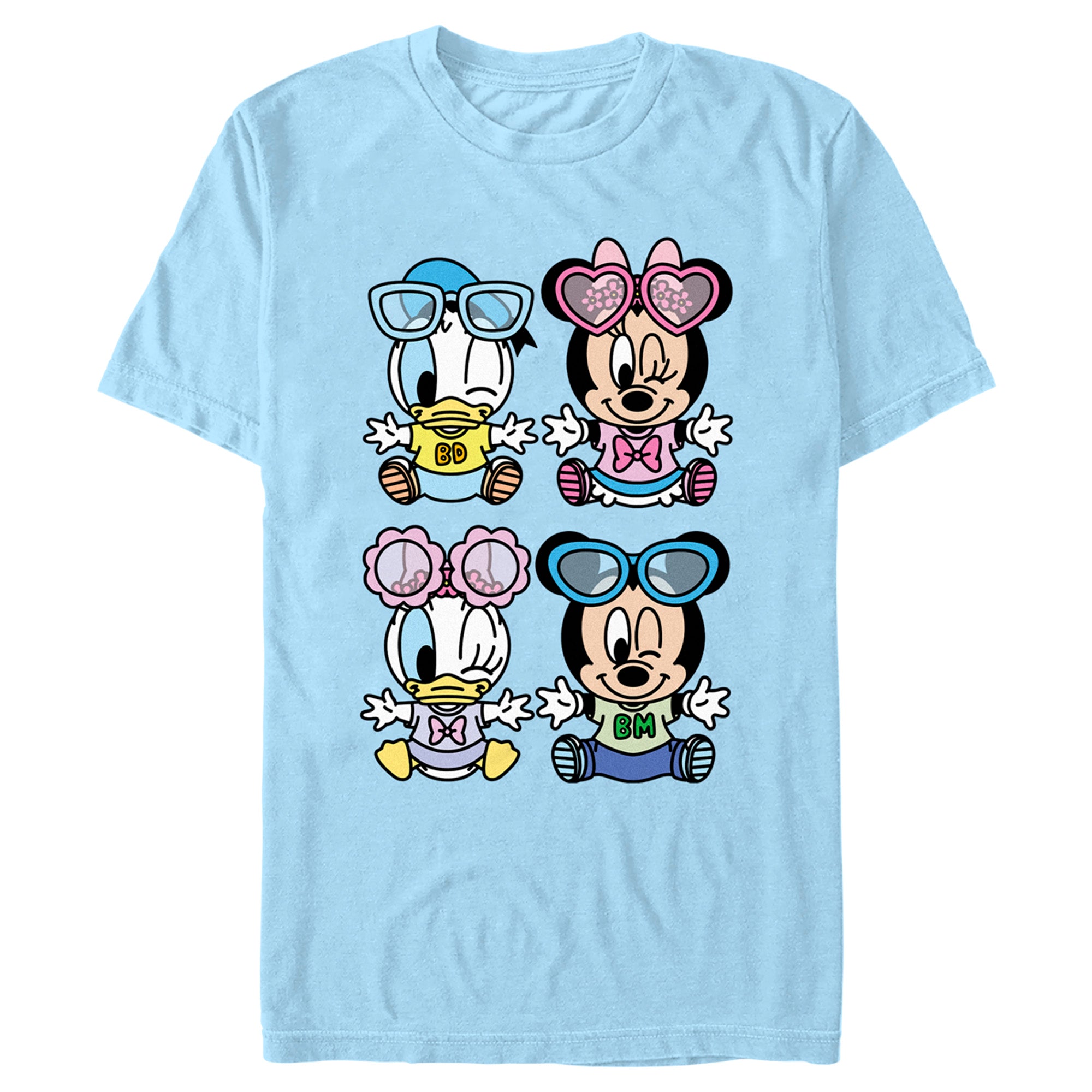 Men's Mickey & Friends Baby Characters T-Shirt Men's Mickey & Friends Baby Characters T-Shirt