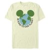 Men’s Mickey & Friends Be Kind to Our Planet Mickey Mouse Logo T-Shirt
