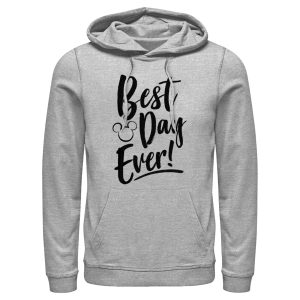 Men’s Mickey & Friends Best Day Ever Pull Over Hoodie