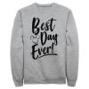 Men’s Mickey & Friends Best Day Ever Sweatshirt