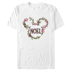 Men’s Mickey & Friends Christmas Noel and Mouse T-Shirt