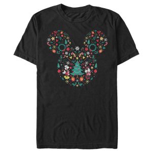 Men’s Mickey & Friends Christmas Silhouette T-Shirt