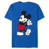 Men’s Mickey & Friends Classic Mouse Flowers T-Shirt
