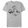 Men’s Mickey & Friends Comic book Mickey Mouse Face T-Shirt