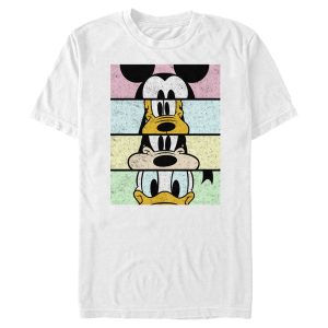 Men’s Mickey & Friends Cropped Portraits T-Shirt