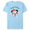 Men’s Mickey & Friends Distressed Christmas Mickey T-Shirt