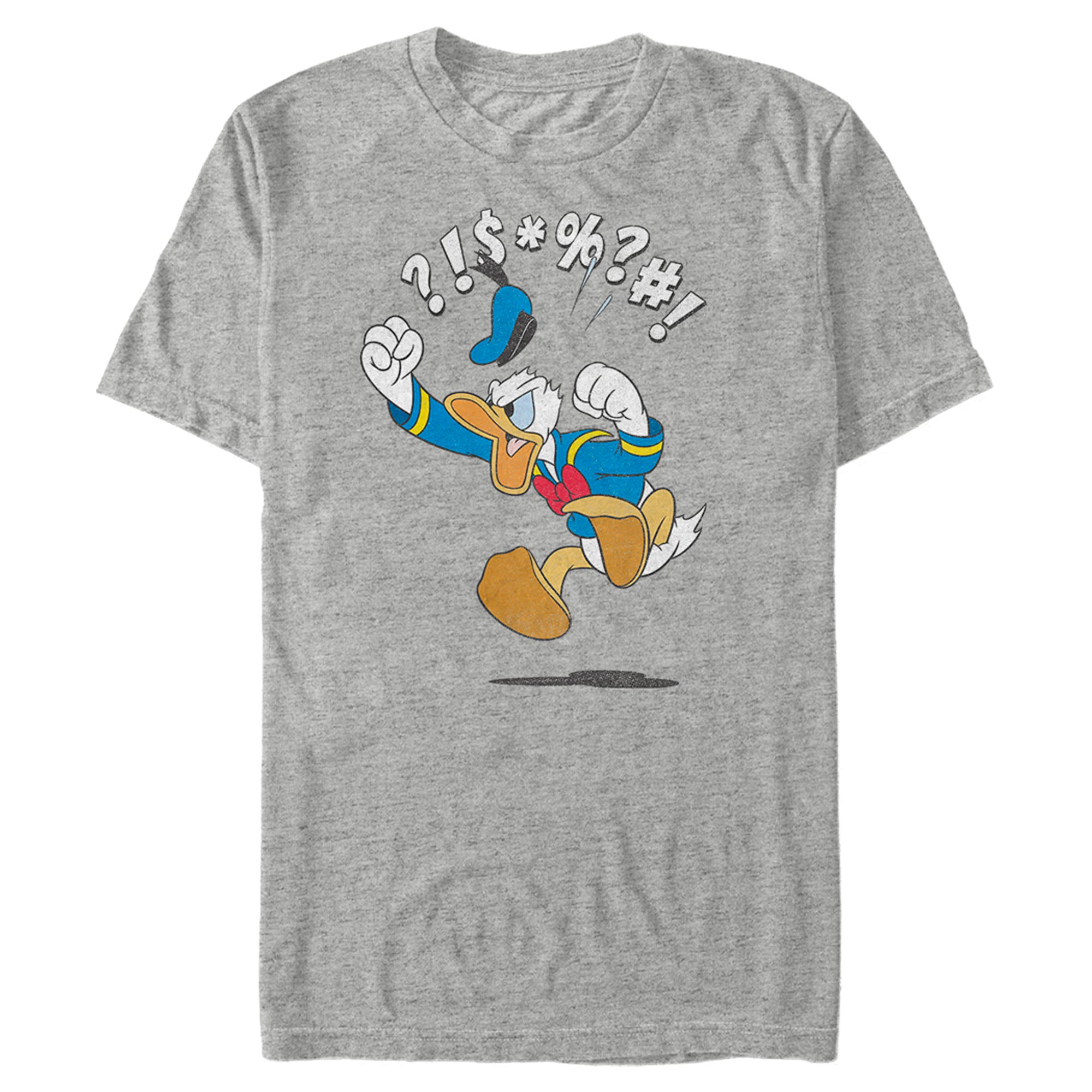 Men's Mickey & Friends Donald Duck Angry Jump T-Shirt Men's Mickey & Friends Donald Duck Angry Jump T-Shirt