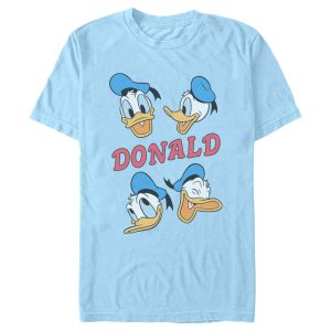 Men’s Mickey & Friends Donald Duck Faces T-Shirt