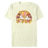 Men’s Mickey & Friends Floral Couple T-Shirt
