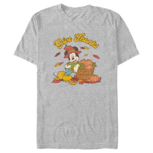 Men’s Mickey & Friends Give Thanks T-Shirt
