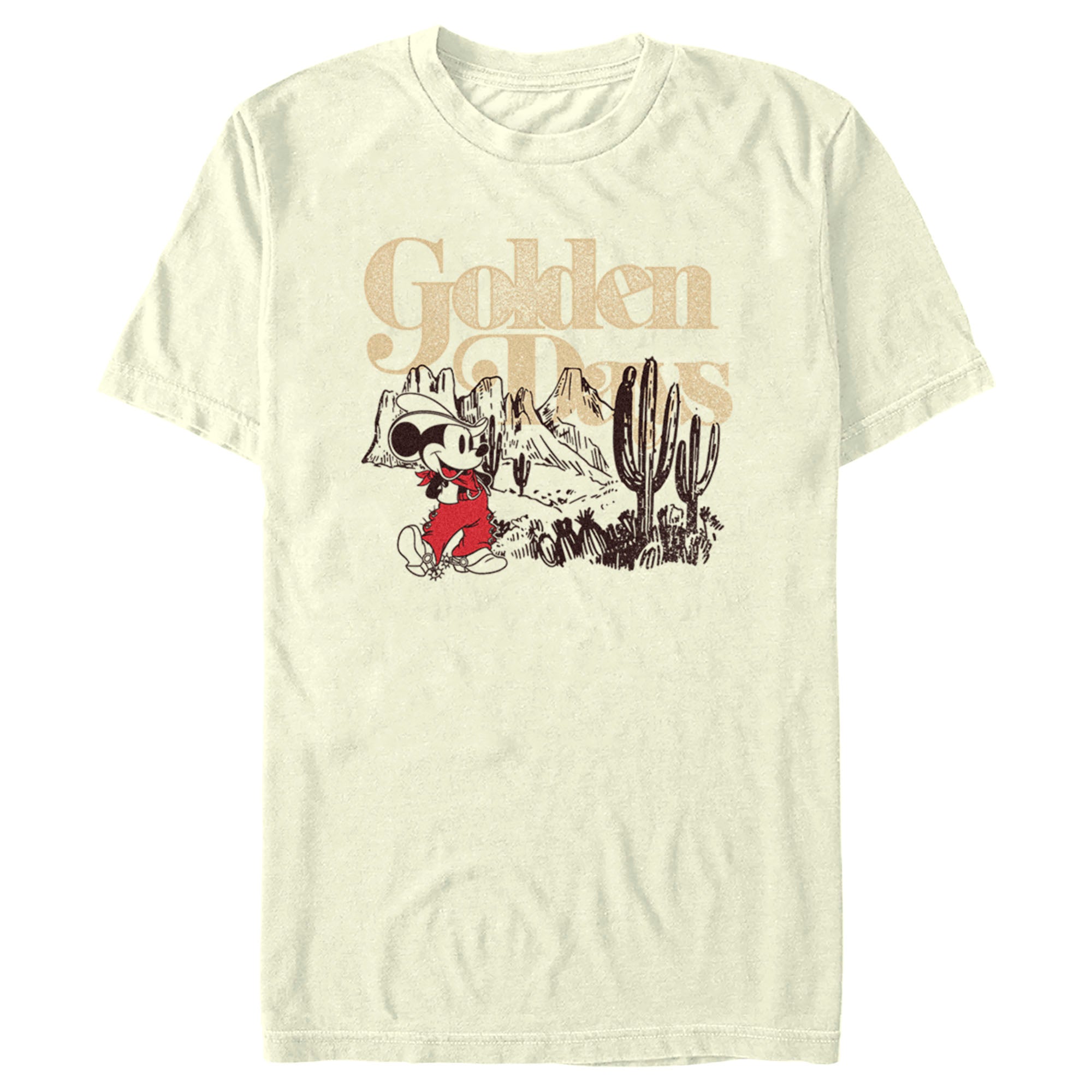 Men's Mickey & Friends Golden Days Cowboy Mouse T-Shirt Men's Mickey & Friends Golden Days Cowboy Mouse T-Shirt