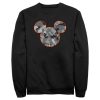 Men’s Mickey & Friends Gray Camo Mickey Mouse Logo Sweatshirt