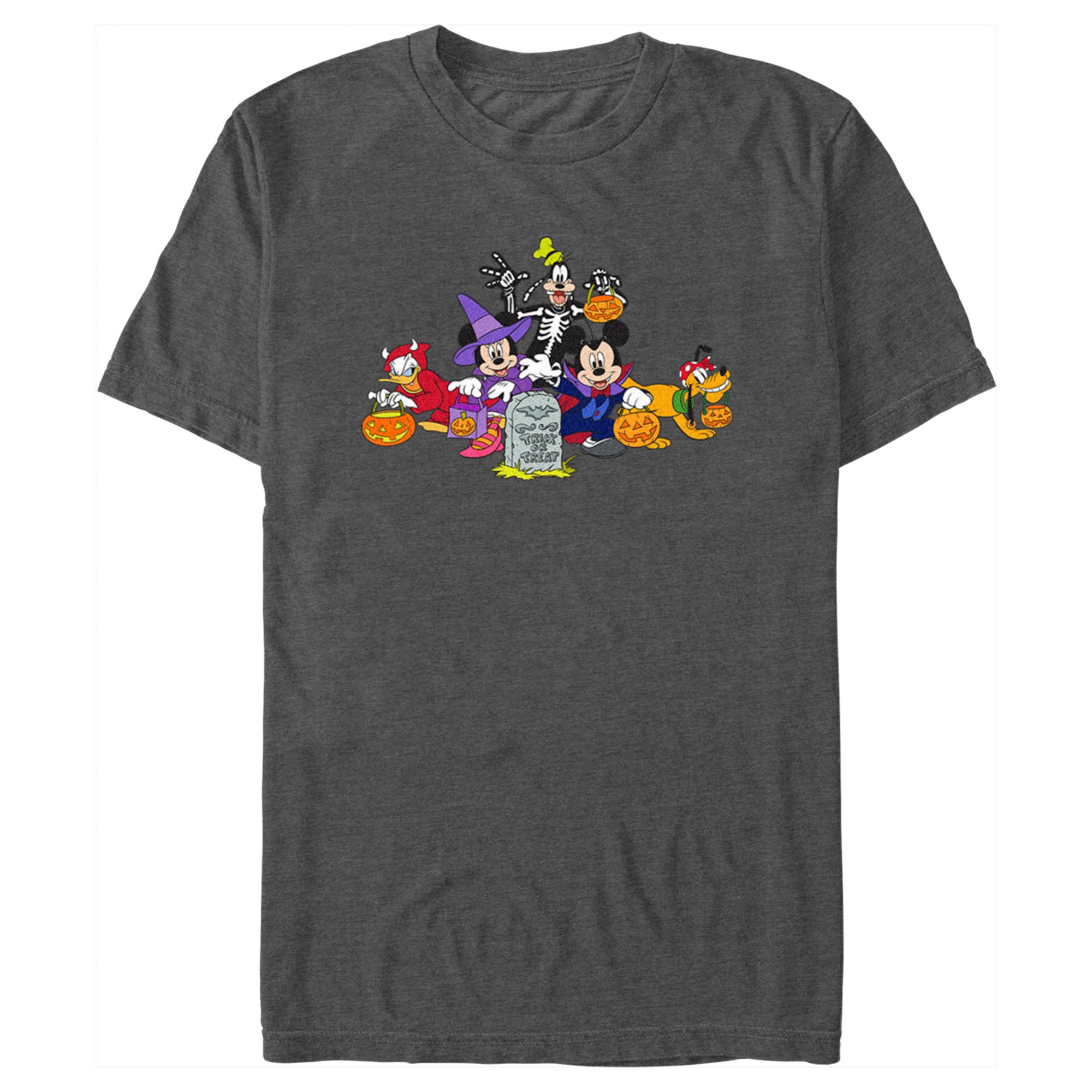 Men's Mickey & Friends Halloween Group Shot T-Shirt Men's Mickey & Friends Halloween Group Shot T-Shirt