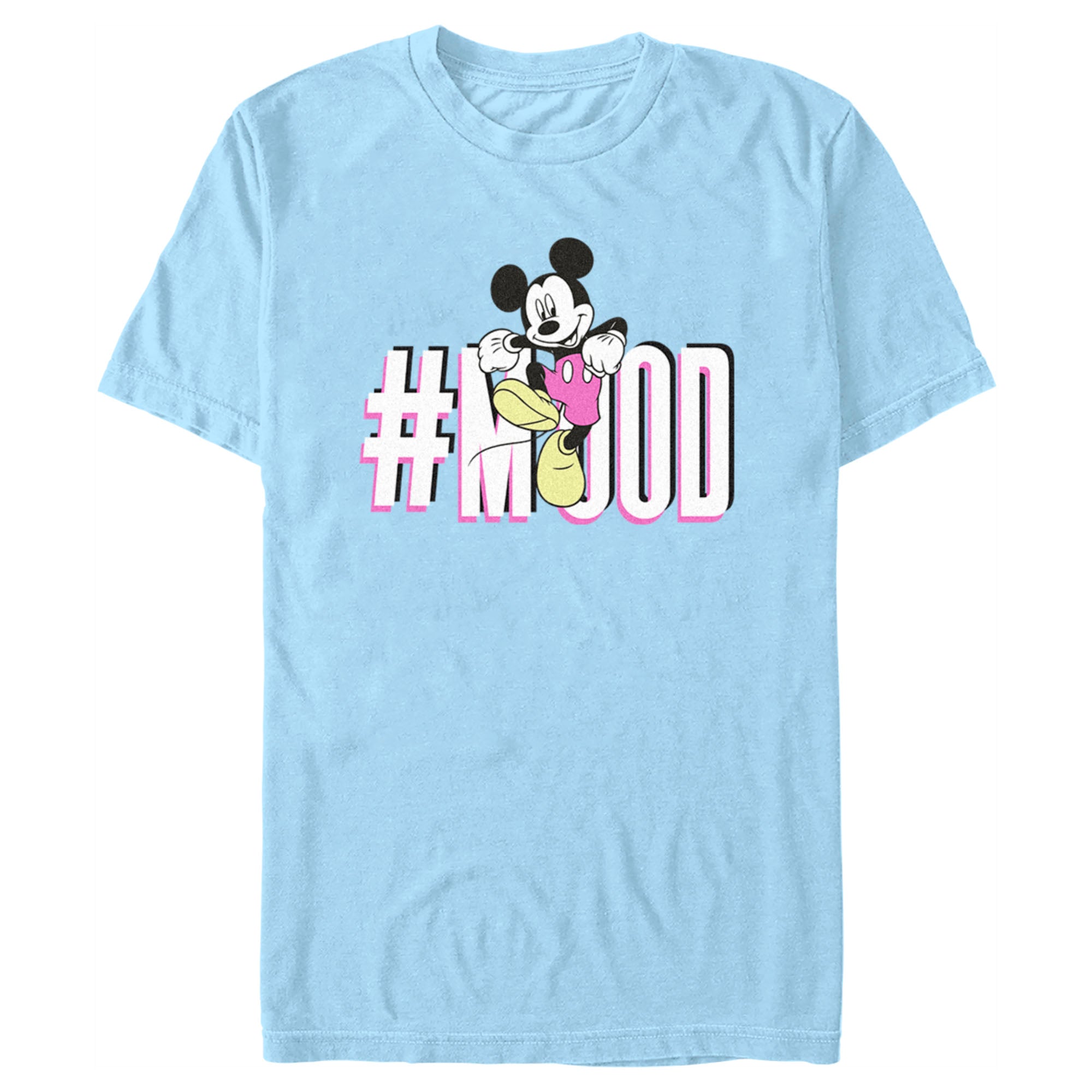 Men's Mickey & Friends Hashtag Mood T-Shirt Men's Mickey & Friends Hashtag Mood T-Shirt