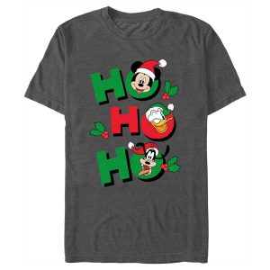 Men’s Mickey & Friends Ho Ho Ho Christmas T-Shirt
