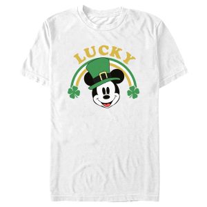 Men’s Mickey & Friends Lucky Rainbow T-Shirt