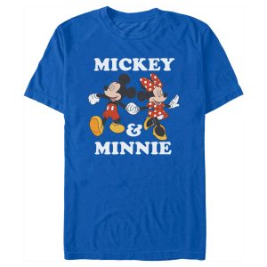 Men’s Mickey & Friends Mickey & Minnie Couple T-Shirt