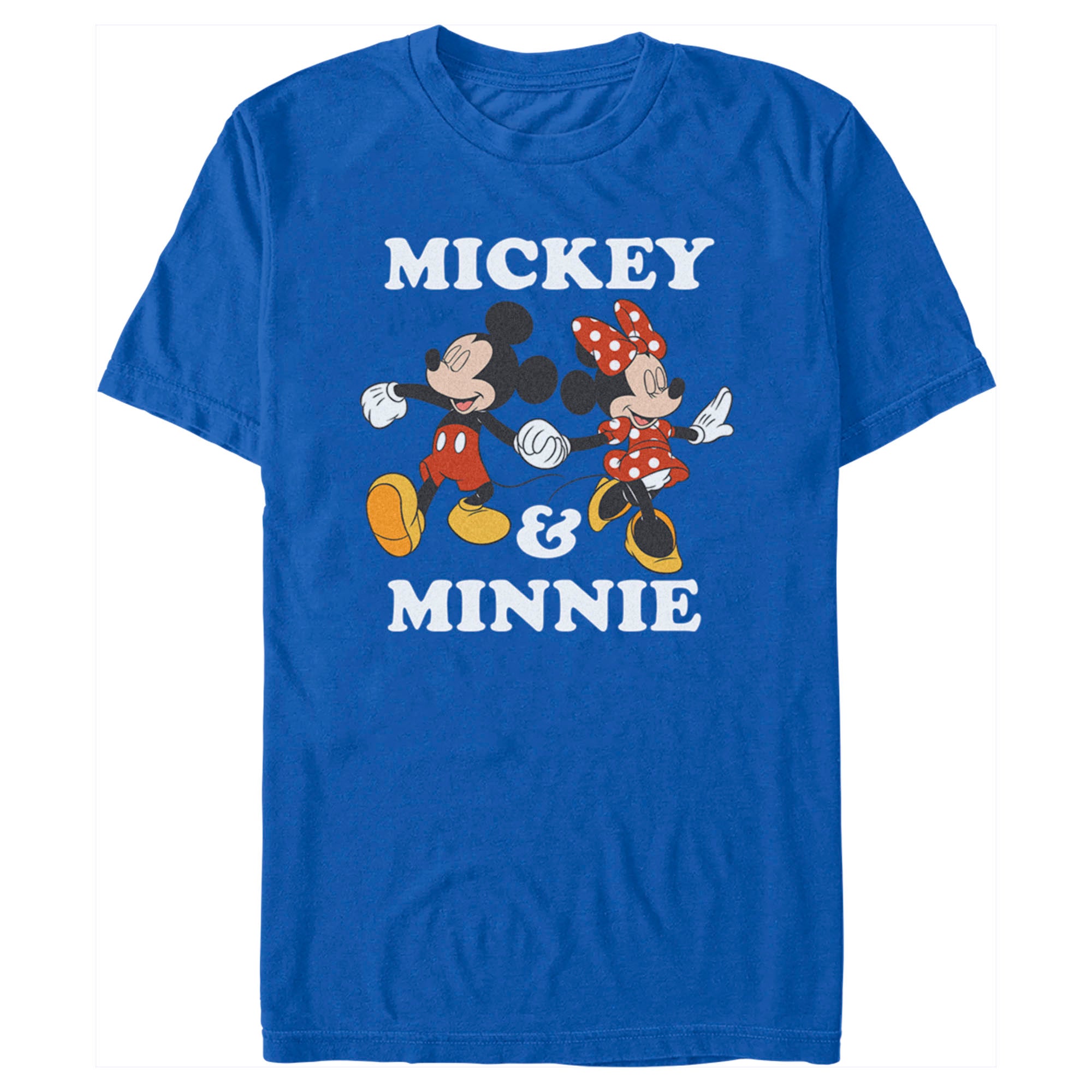 Men's Mickey & Friends Mickey & Minnie Couple T-Shirt Men's Mickey & Friends Mickey & Minnie Couple T-Shirt