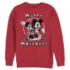 Men’s Mickey & Friends Mickey & Minnie Holiday Sweatshirt