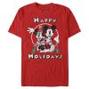 Men’s Mickey & Friends Mickey & Minnie Holiday T-Shirt