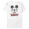 Men’s Mickey & Friends Mickey Mouse Retro Headshot T-Shirt
