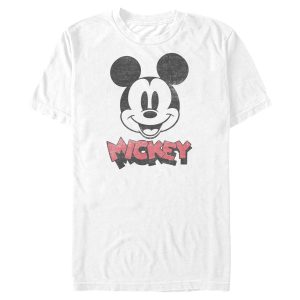Men’s Mickey & Friends Mickey Mouse Retro Headshot T-Shirt