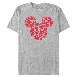 Men’s Mickey & Friends Mickey and Friends Heart Silhouette T-Shirt
