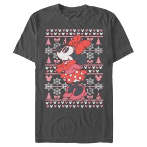 Men’s Mickey & Friends Minnie Winter Sweater T-Shirt