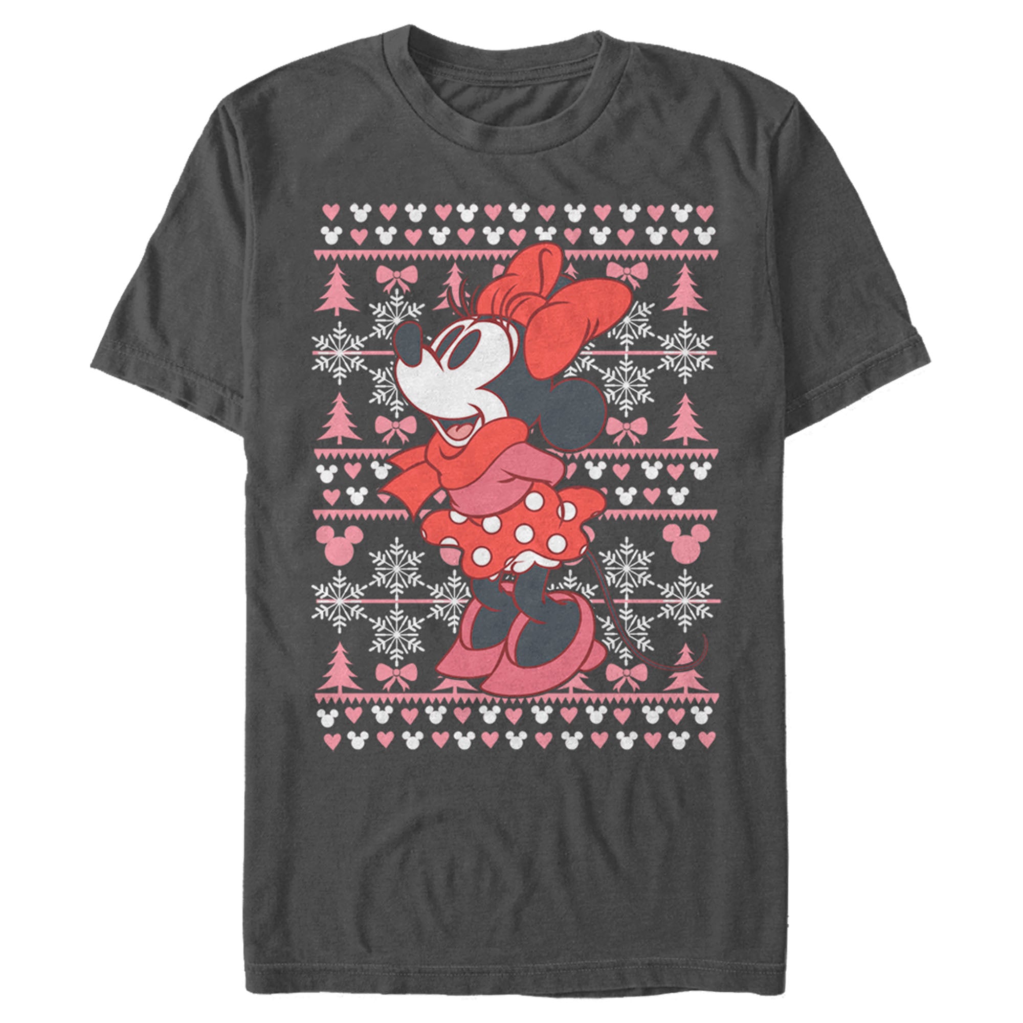 Men's Mickey & Friends Minnie Winter Sweater T-Shirt Men's Mickey & Friends Minnie Winter Sweater T-Shirt