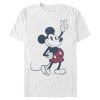 Men’s Mickey & Friends Plaid Mickey Mouse Retro T-Shirt