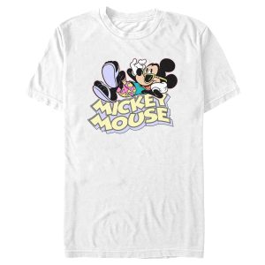 Men’s Mickey & Friends Retro 80s Vacation Mickey T-Shirt